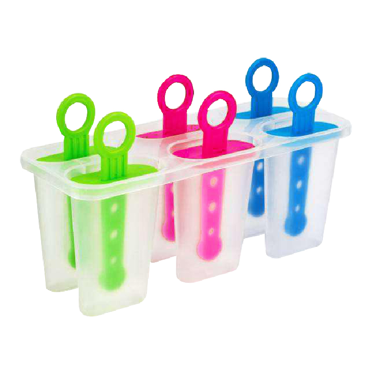 Ice Lolly Mould In One Tray, YIW2/PHXLSS BLUE-PINK-GREEN